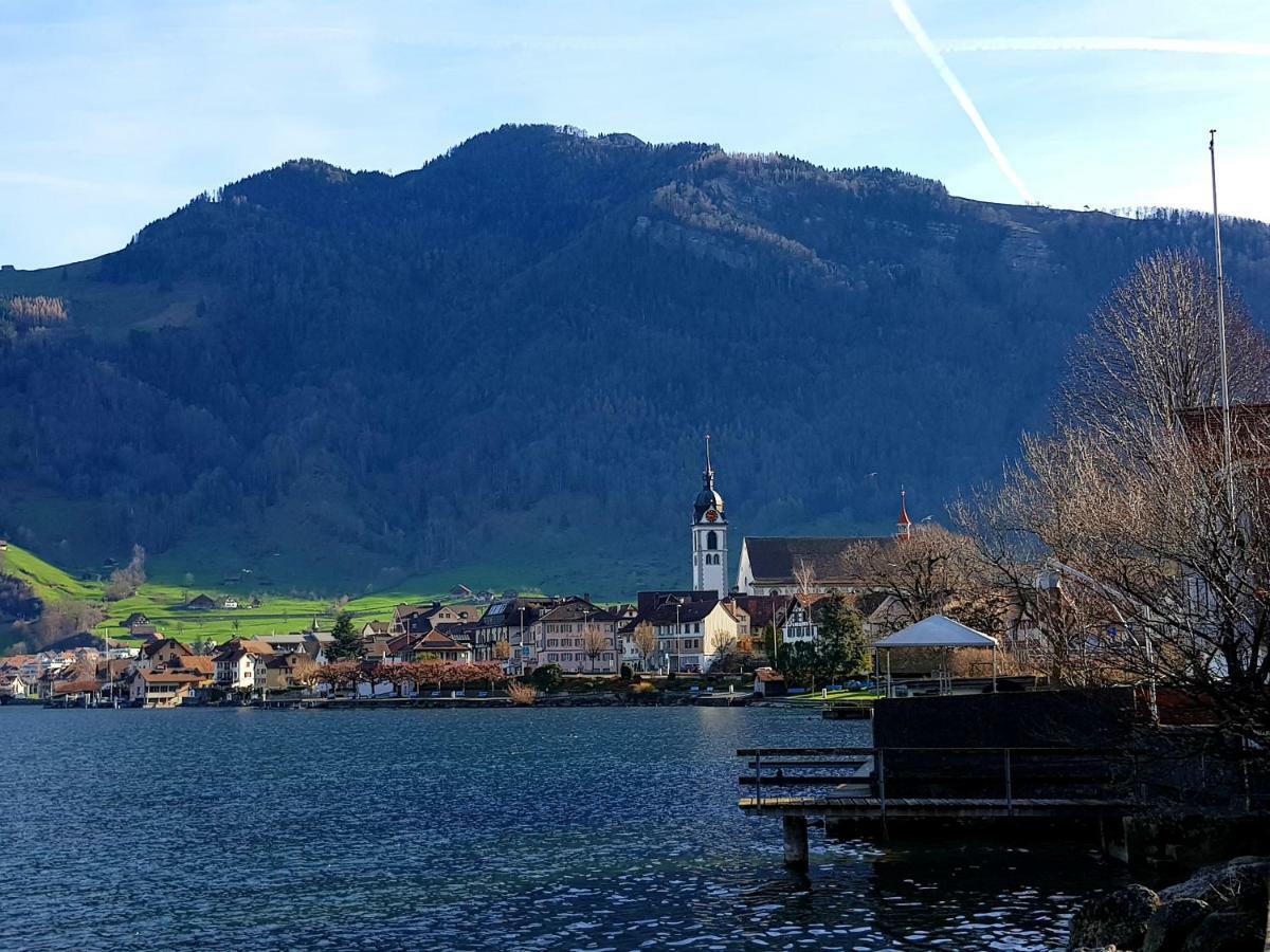 Ferienzimmer Arth Am See Exterior foto